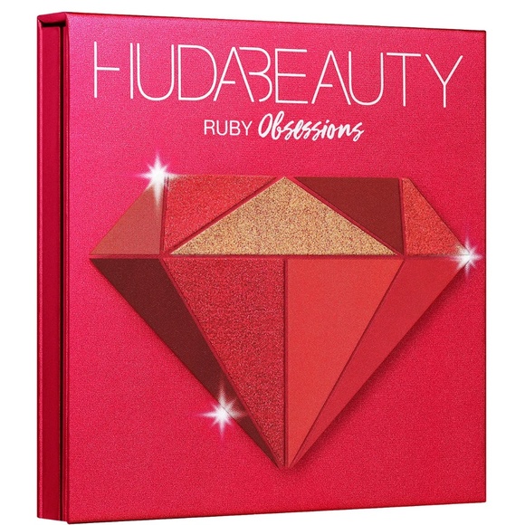 HUDA BEAUTY Ruby Obsessions Eyeshadow Palette - NIB - Picture 2 of 6